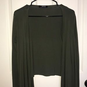 Olive Green Sweater (Sz XS/S)